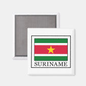 Suriname Magnet (Vorderseite/Rückseite)
