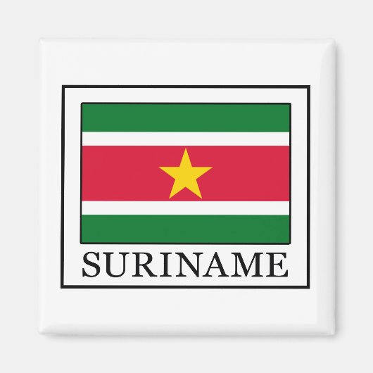 Suriname Magnet (Vorne)