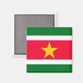 Suriname Magnet (Vorderseite/Rückseite)