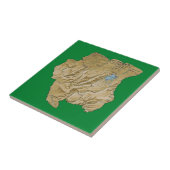 Suriname Map Tile Fliese (Seite)