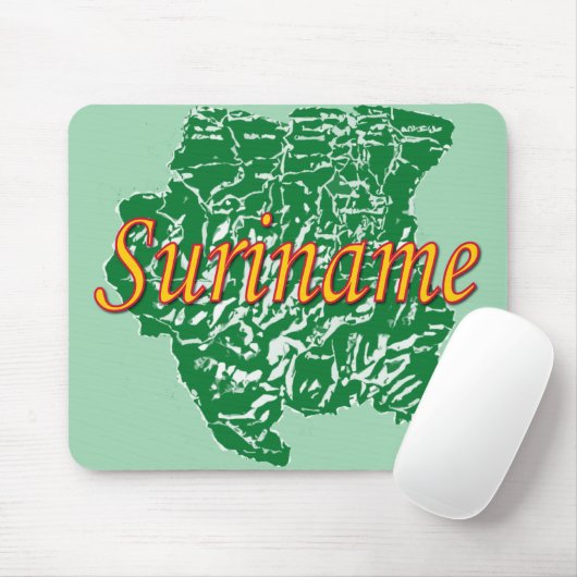 Suriname Mousepad (Mit Mouse)