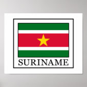 Suriname Poster (Vorne)