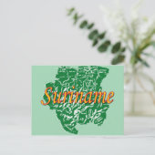 Suriname Postkarte (Stehend Vorderseite)