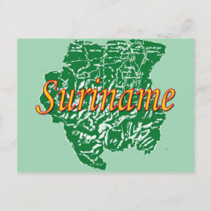 Suriname Postkarte