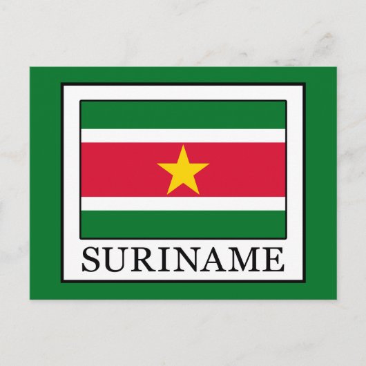 Suriname Postkarte (Vorderseite)