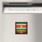 "Suriname Pride" Magnet (In Situ (Geschirrspüler))
