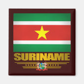 "Suriname Pride" Magnet (Vorne)