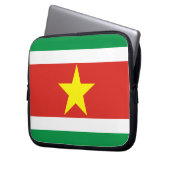 "Suriname Prive" Notebook-Sieb Laptopschutzhülle (Vorderseite Links)