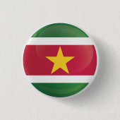 Suriname Round-Icon-Markierung Button (Vorderseite)