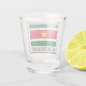 Suriname Schnapsglas (Rückseite)
