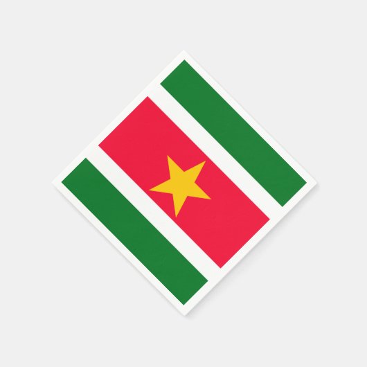 Suriname Serviette (Ecke)