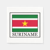 Suriname Serviette (Vorderseite)
