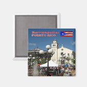 SURINAME SR005, Paramaribo, Präsidentenpalast Magnet (Vorderseite/Rückseite)