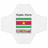 Suriname Surinamese Flag Personalisiert Fußball (Flach)