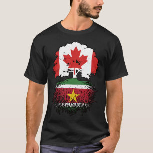 Suriname Surinamese Kanada Tree Roots T-Shirt
