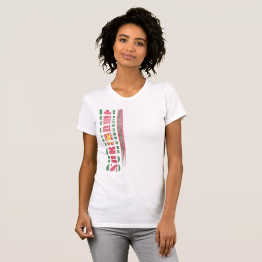 Suriname T-Shirt (Vorne ganz)