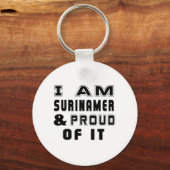 SURINAMER DESIGNS SCHLÜSSELANHÄNGER (Vorderseite)