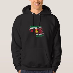 Surinamischer Soldat grüßt Veteran Patriot Hoodie
