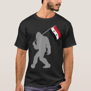 Suriya oder syrische Flagge auf der syrischen Flag T-Shirt