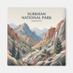 Surkhan Nationalpark Usbekistan Magnet