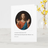 SURLY TEENAGE JESUS VATHERDAY CARD KARTE (Gelbe Blume)