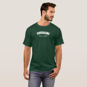 Surname Collegiate Design T-Shirt (Vorne ganz)