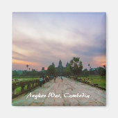 Surnise Journey to Angkor Wat Cambodia Magnet (Vorne)