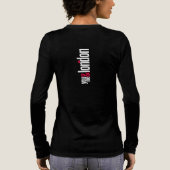 Surprise Gift London Trip Long Sleeve Tri-blend Tri-Blend Shirt (Rückseite)