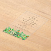 SURPRISE PARTY 65th Holly December Birth Flower Acryleinladungen (Ablage )