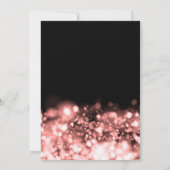 SURPRISE Photo 70th Birthday Rose Gold Midnight  Einladung (Rückseite)