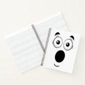 Surprised Face Notebook Notizblock (Innenseite)