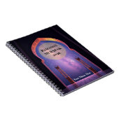 Surreal 3D Islamic Arch Night Notizblock (Rechte Seite)