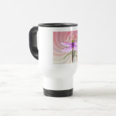 Surreal 60er Theme Dragon Fly Reisebecher (Vorderseite Links)