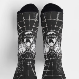 Surreal Abstract Portrait Socken