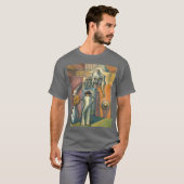 Surreal Abstraction Benjamin Berlin Figurative Kun T-Shirt (Vorne ganz)