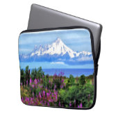 Surreal Alaskan Wilderness Gemälde Laptopschutzhülle (Vorderseite Links)