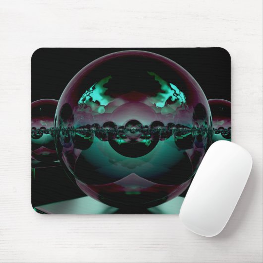 Surreal Alien Landscape Mousepad (Mit Mouse)