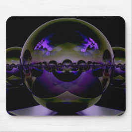 Surreal Alien Landscape - Seltsames Lila Licht Mousepad