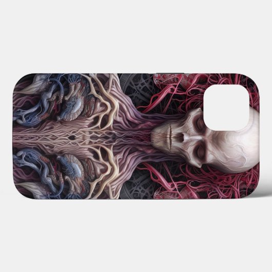 Surreal Anatomy Horror Sci-Fi Art Case-Mate iPhone Hülle (Rückseite (Horizontal))