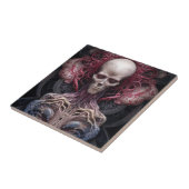 Surreal Anatomy Horror Sci-Fi Art Fliese (Seite)