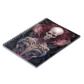 Surreal Anatomy Horror Sci-Fi Art Notizblock (Linke Seite)