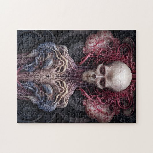 Surreal Anatomy Horror Sci-Fi Art Puzzle (Horizontal)
