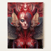 Surreal Angel Artwork Planer (Rückseite)