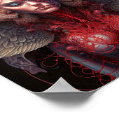 Surreal Angel Artwork Poster (Ecke)