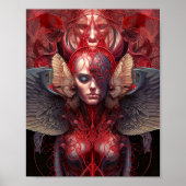 Surreal Angel Artwork Poster (Vorne)