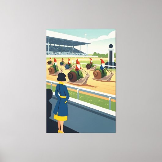 Surreal anthropomorphic animal leinwanddruck (Vorderseite)