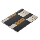 Surreal Architectural Labyrinth Abstract Spiral Notizblock (Linke Seite)