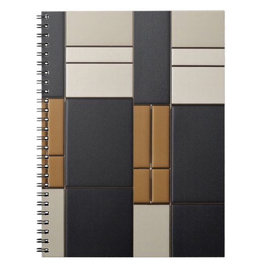 Surreal Architectural Labyrinth Abstract Spiral Notizblock (Vorderseite)