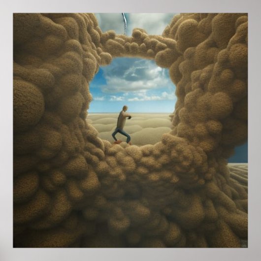 Surreal Art Abstrakt einen anderen Film Poster (Vorne)