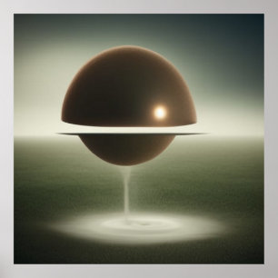 Surreal Art Abstrakt verschiedene Größen Poster